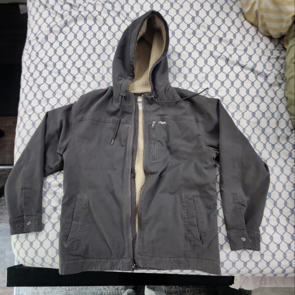 Men's Mountain Khakis Ranch Shearling Hooded jacket XL